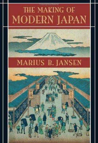 Book cover of The Making of Modern Japan