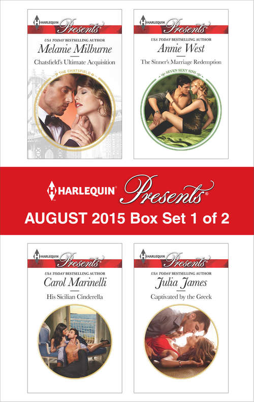 Book cover of Harlequin Presents August 2015 - Box Set 1 of 2