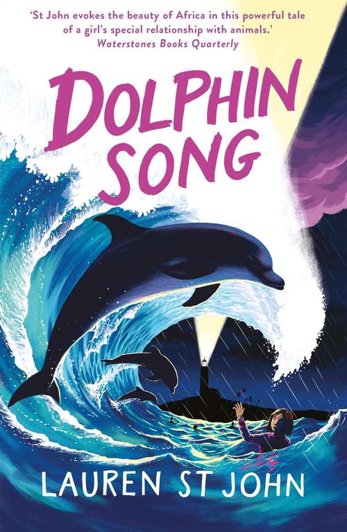 Book cover of The White Giraffe Series: Dolphin Song: Book 2