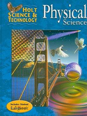 Book cover of Holt Science and Technology: Phyical Science