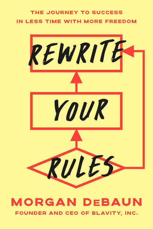Book cover of Rewrite Your Rules: The Journey to Success in Less Time with More Freedom