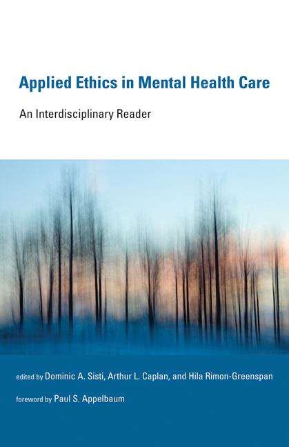 Book cover of Applied Ethics in Mental Health Care: An Interdisciplinary Reader