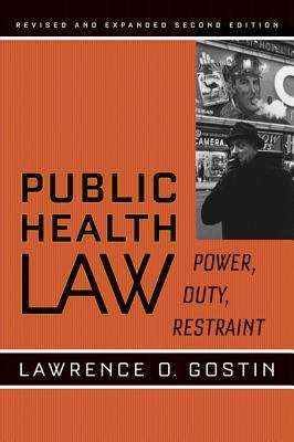 Book cover of Public Health Law