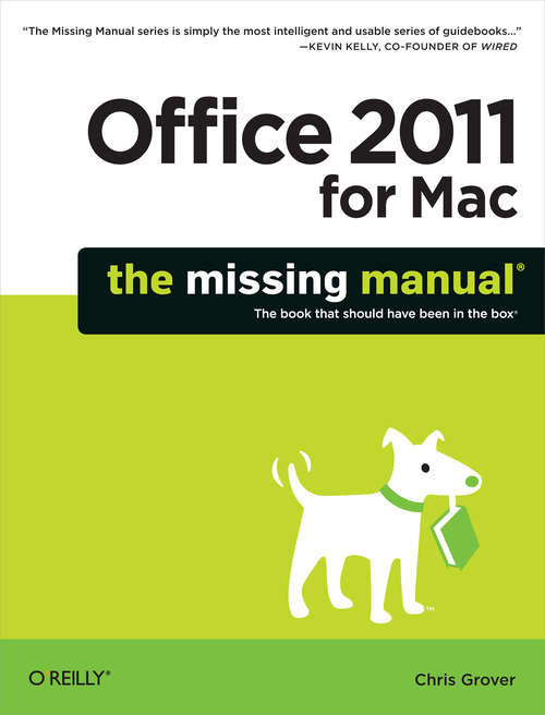 Book cover of Office 2011 for Macintosh: The Missing Manual