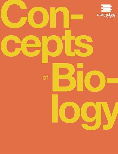 Book cover of Concepts of Biology