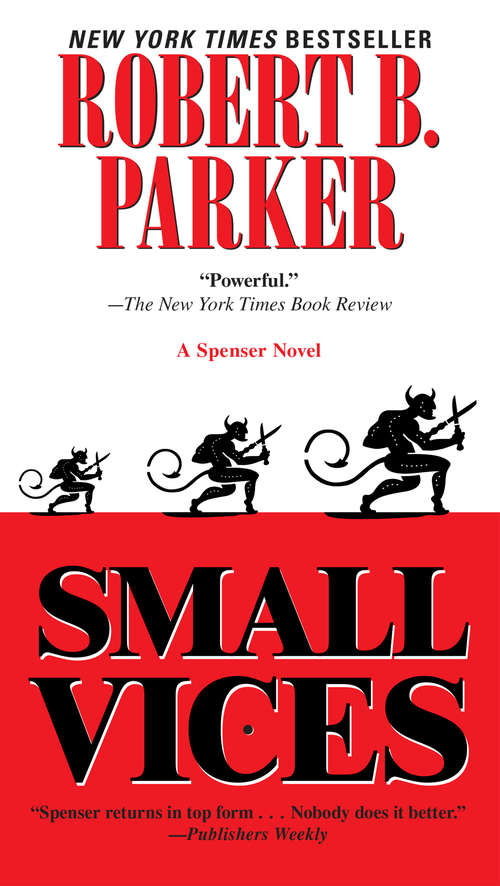 Book cover of Small Vices (Spenser #24)