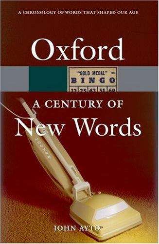 Book cover of A Century of New Words