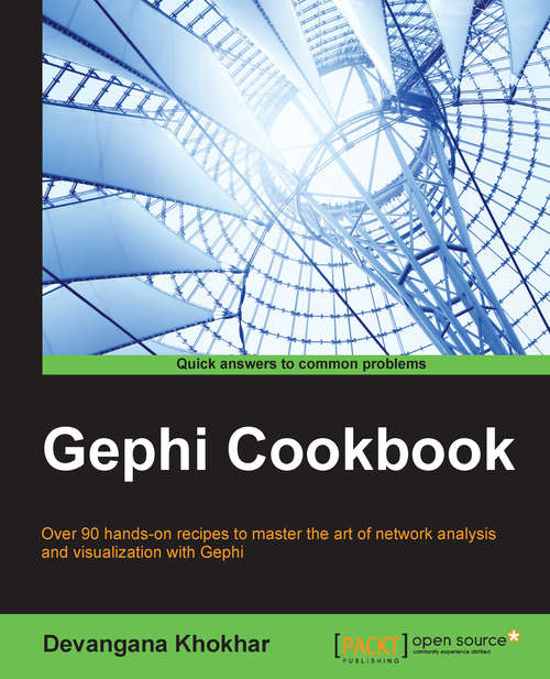 Book cover of Gephi Cookbook