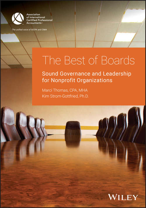 Best of Boards: Sound Governance and Leadership for Nonprofit Organizations
