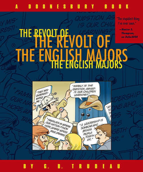 Cover image of The Revolt of the English Majors