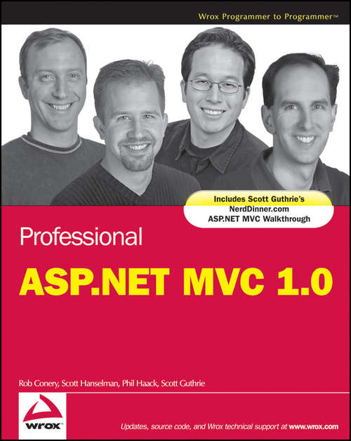Book cover of Professional ASP.NET MVC 1.0