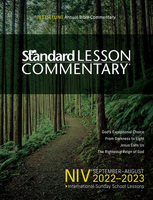 Book cover of NIV® Standard Lesson Commentary® 2022-2023 (Standard Lesson Comm)