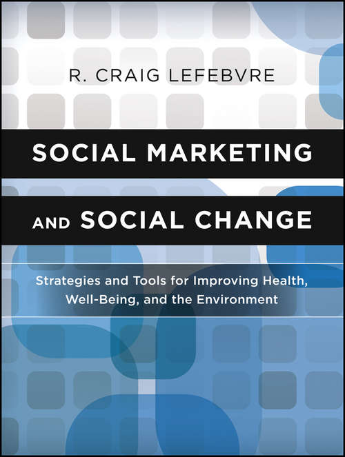 Book cover of Social Marketing and Social Change