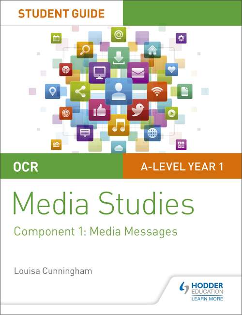 Book cover of OCR A Level Media Studies Student Guide 1: Media Messages