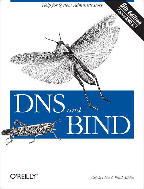 Book cover of DNS and BIND
