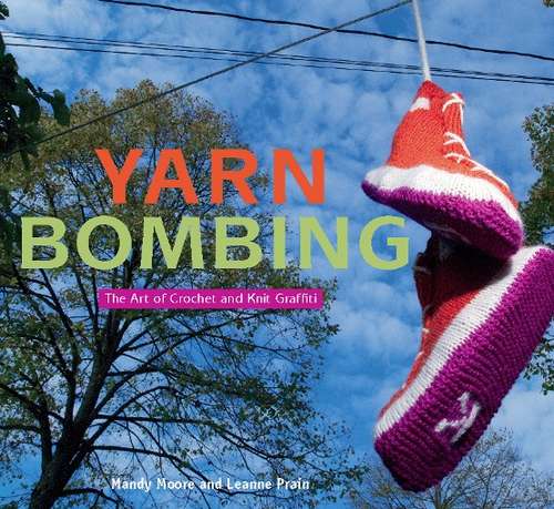 Book cover of Yarn Bombing