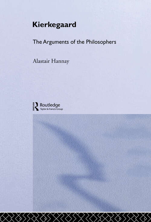 Kierkegaard-Arg Philosophers: A Biography (Cambridge Texts In The History Of Philosophy Ser.)