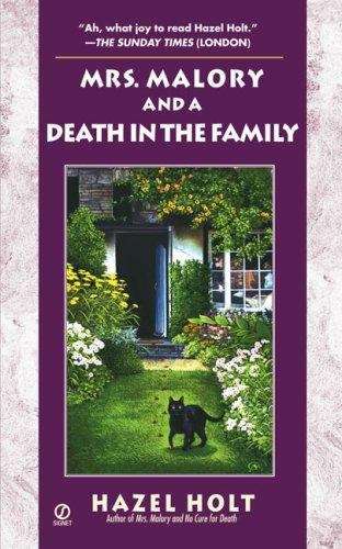 Book cover of Mrs. Malory and a Death in the Family: A Sheila Malory Mystery