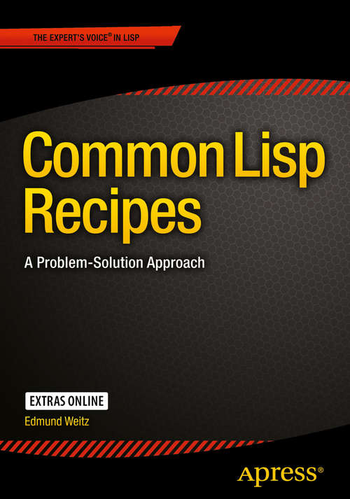 Book cover of Common Lisp Recipes