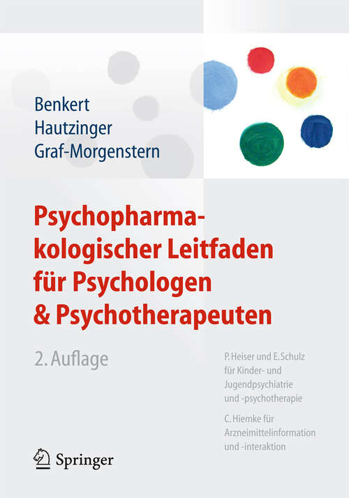 Book cover of Psychopharmakologischer Leitfaden für Psychologen und Psychotherapeuten