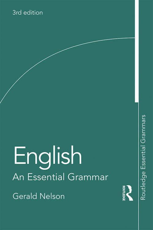 Book cover of English: An Essential Grammar (3) (Routledge Essential Grammars: G29)