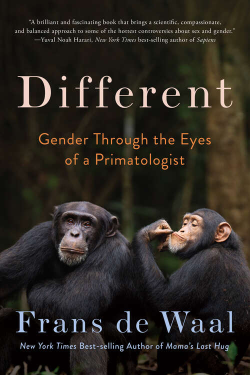 Book cover of Different: Gender Through The Eyes Of A Primatologist