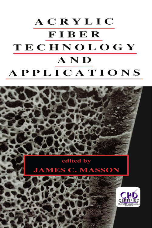 Book cover of Acrylic Fiber Technology and Applications (1)