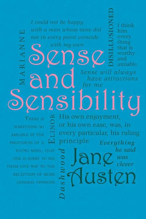 Book cover of Sense and Sensibility: (webster's Thesaurus Edition) (Wordsworth Classics)