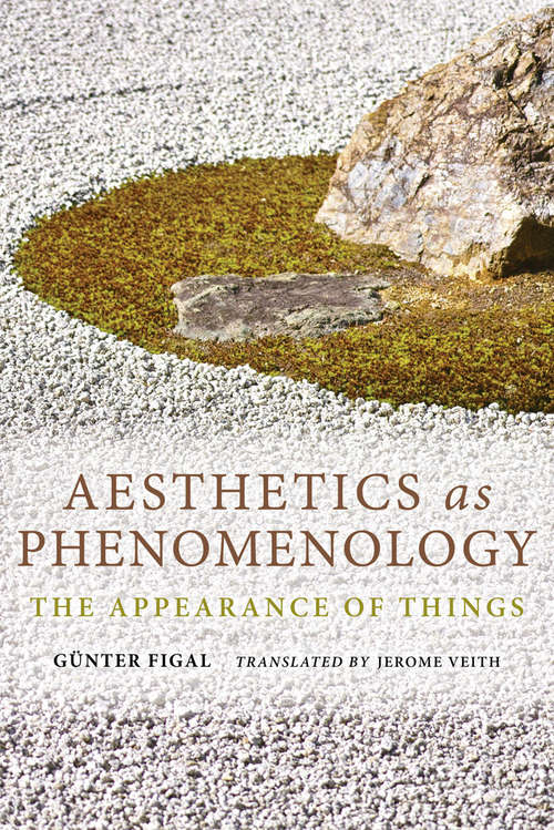 Book cover of Aesthetics as Phenomenology