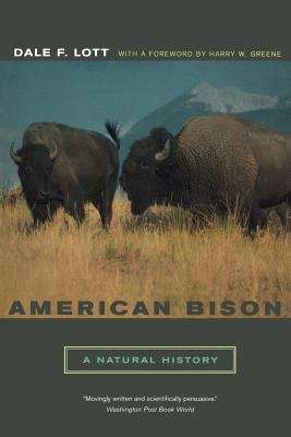 Book cover of American Bison: A Natural History