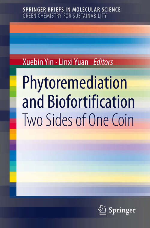 Book cover of Phytoremediation and Biofortification