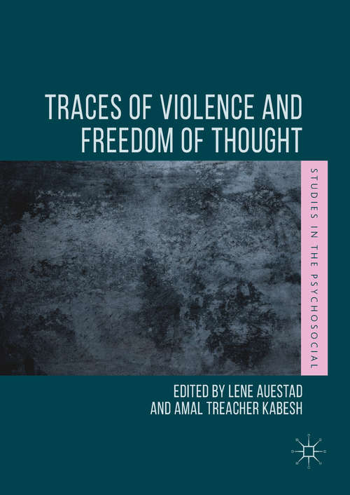 Book cover of Traces of Violence and Freedom of Thought