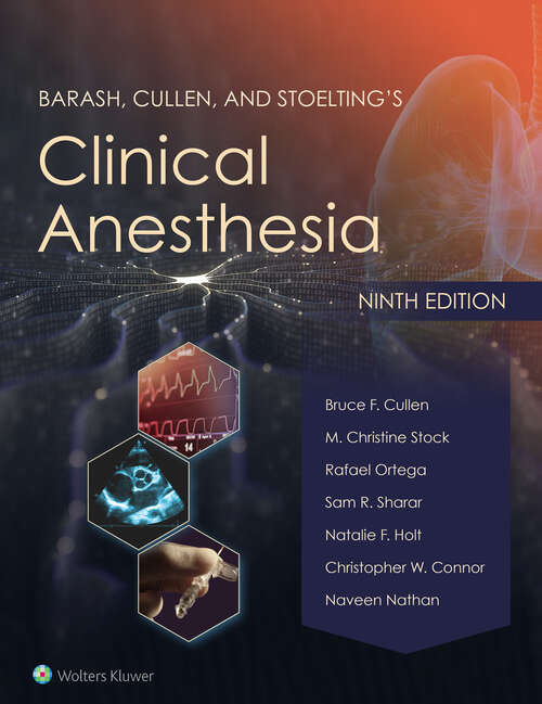 Book cover of Barash, Cullen, and Stoelting's Clinical Anesthesia: eBook without Multimedia