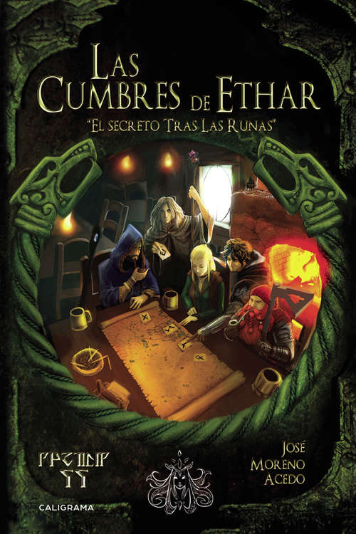 Book cover of Las Cumbres de Ethar: El secreto tras las runas