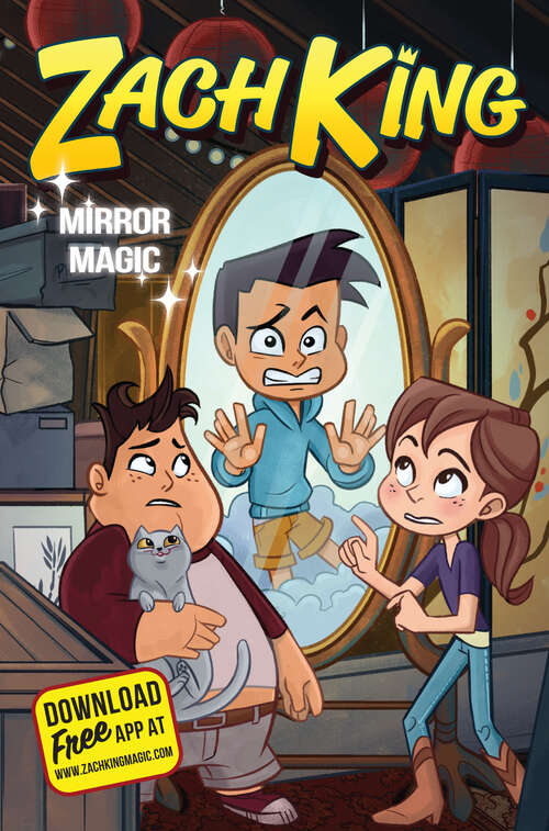 Book cover of Zach King: Mirror Magic (Zach King Trilogy)