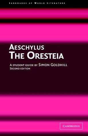 Book cover of Aeschylus: The Oresteia