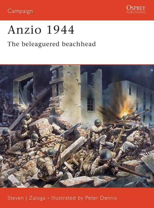 Book cover of Anzio 1944: The Beleaguered Beachhead
