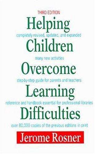 Book cover of Helping Children Overcome Learning Difficulties (Third Edition)