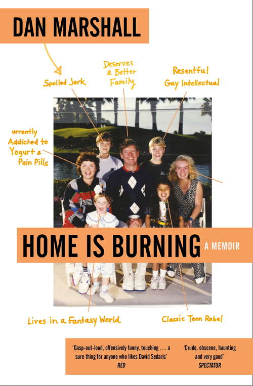 Book cover of Home is Burning