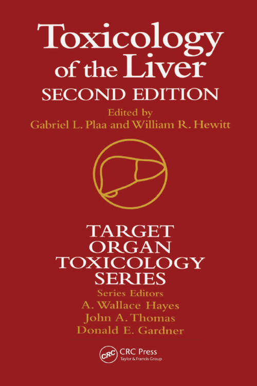 Book cover of Toxicology of the Liver (Target Organ Toxicology Series)