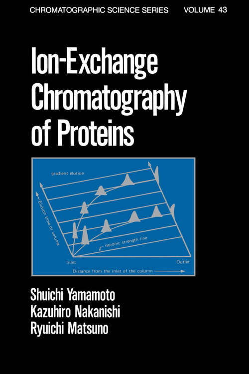 Book cover of Ion-Exchange Chromatography of Proteins (1)