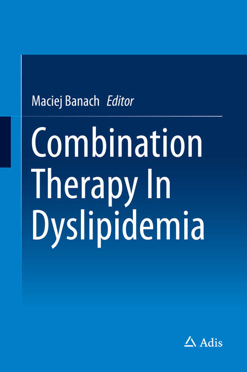 Book cover of Combination Therapy In Dyslipidemia