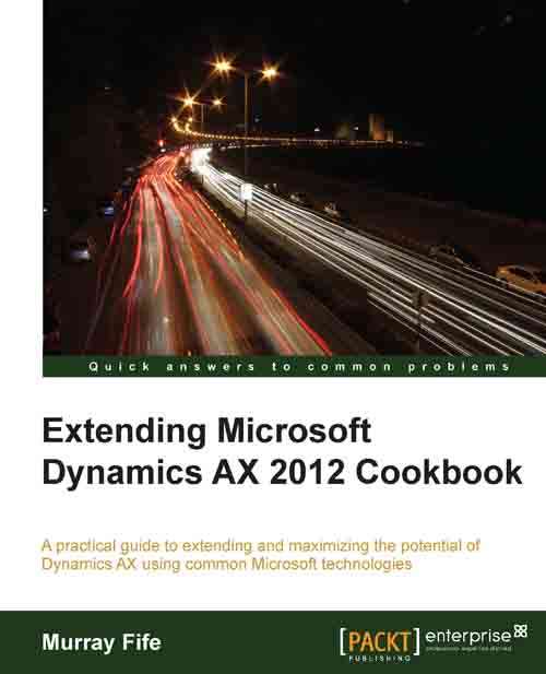 Book cover of Extending Microsoft Dynamics AX 2012 Cookbook
