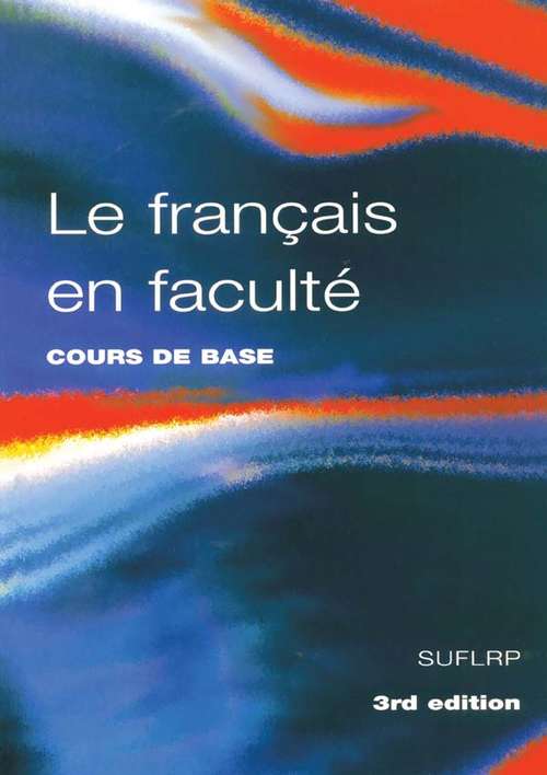 Book cover of Le Francais en Faculte (3)