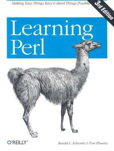 Book cover of Learning Perl, 3rd Edition