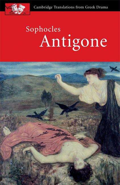 Book cover of Antigone (Cambridge Translations from Greek Drama)