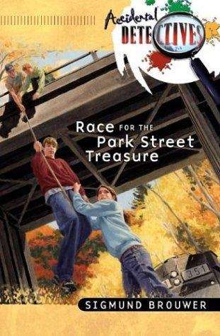 Book cover of Race for the Park Street Treasure (Accidental Detectives #2)