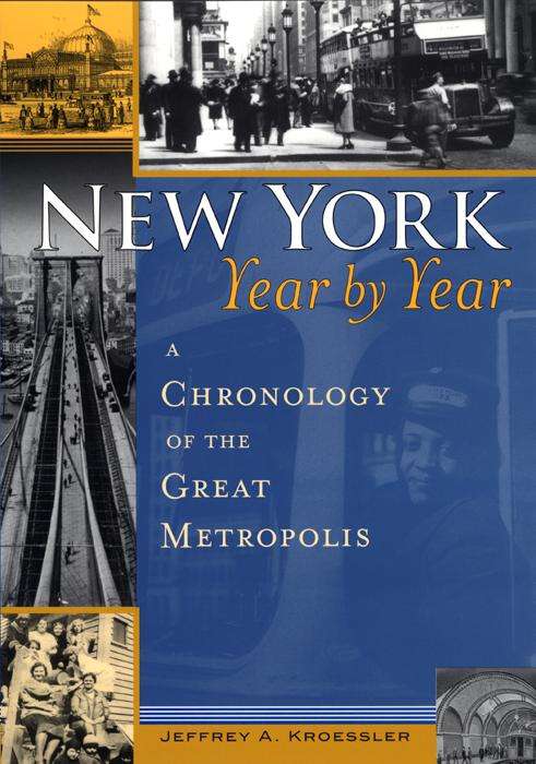 Book cover of New York, Year by Year