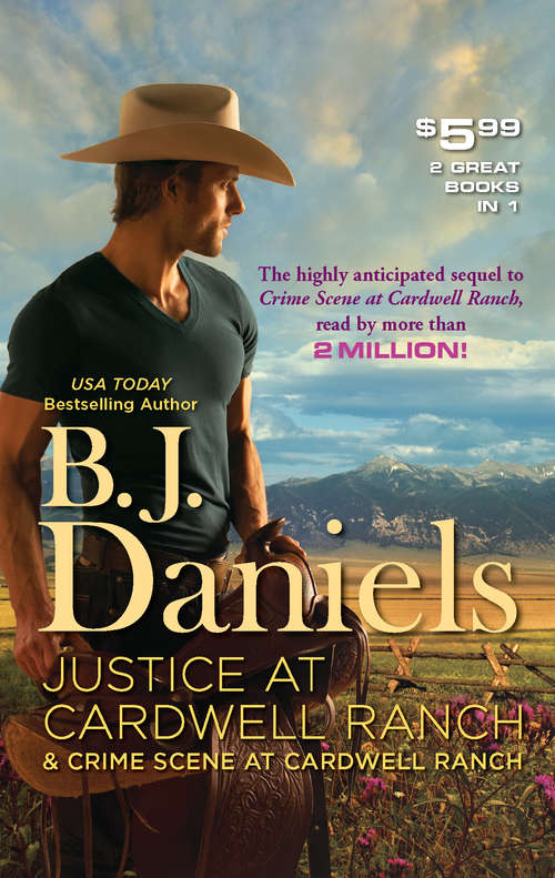 Book cover of Justice at Cardwell Ranch & Crime Scene at Cardwell Ranch