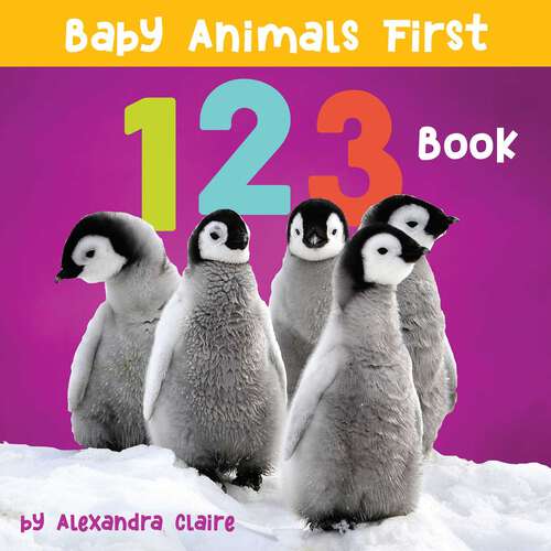 Book cover of Baby Animals First 123 Book (Baby Animals First Series #1)